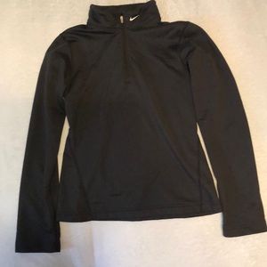Nike Girl’s Half Zip Closure Long Sleeve Top